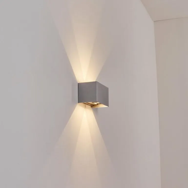 Applique murale d'extérieur Tamarin LED Gris, 1 lumière