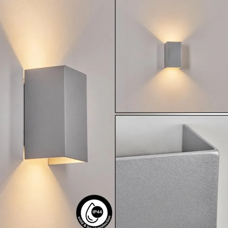 Applique murale d'extérieur Tamarin LED Gris, 1 lumière