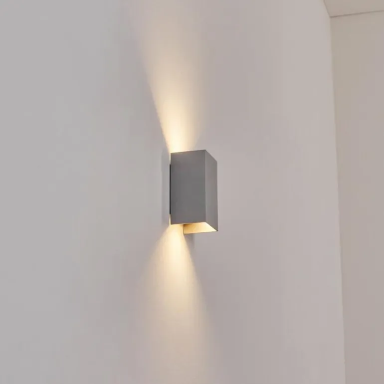 Applique murale d'extérieur Tamarin LED Gris, 1 lumière