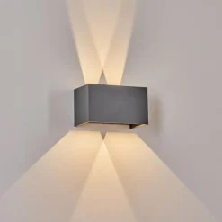 Applique murale d'extérieur Tamarin LED Anthracite, 1 lumière