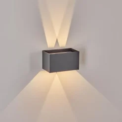 Applique murale d'extérieur Tamarin LED Anthracite, 1 lumière