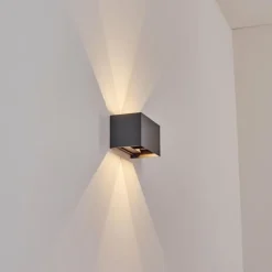 Applique murale d'extérieur Tamarin LED Anthracite, 1 lumière