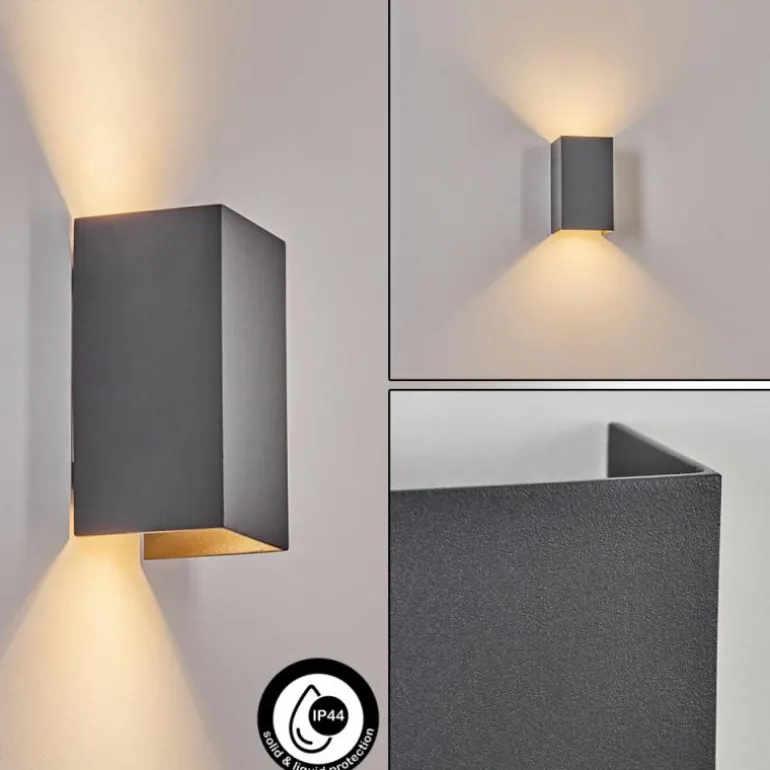 Applique murale d'extérieur Tamarin LED Anthracite, 1 lumière