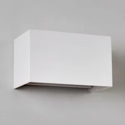 Applique murale d'extérieur Tamarin LED Blanc, 1 lumière