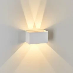 Applique murale d'extérieur Tamarin LED Blanc, 1 lumière