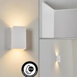 Applique murale d'extérieur Tamarin LED Blanc, 1 lumière