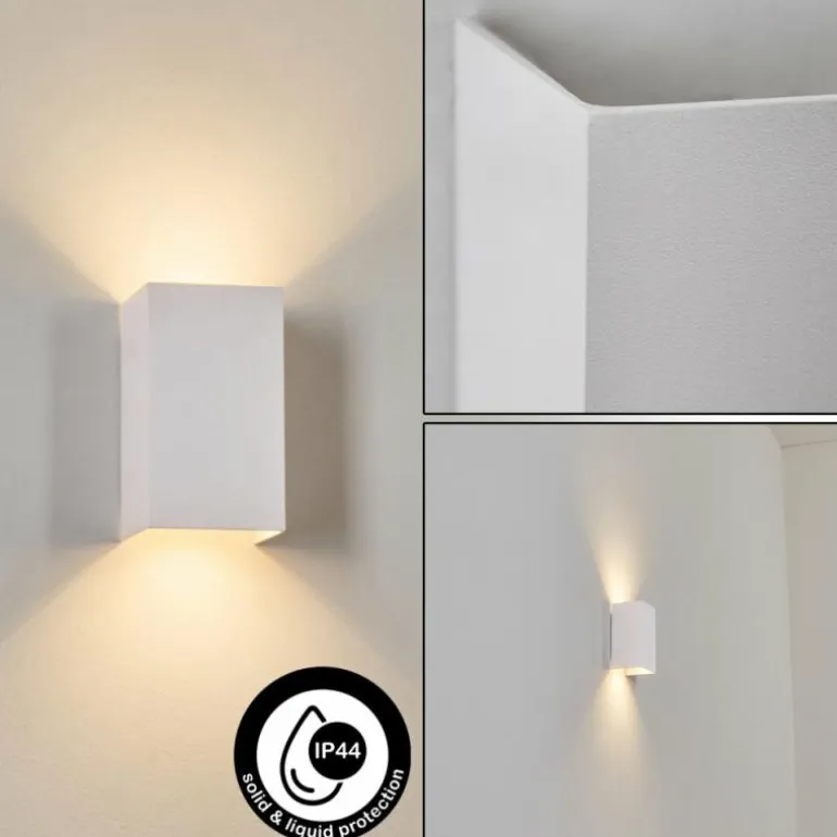 Applique murale d'extérieur Tamarin LED Blanc, 1 lumière