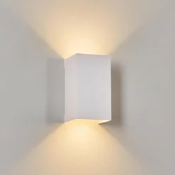 Applique murale d'extérieur Tamarin LED Blanc, 1 lumière