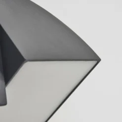 Applique murale d'extérieur Kontenga LED Anthracite, 2 lumières