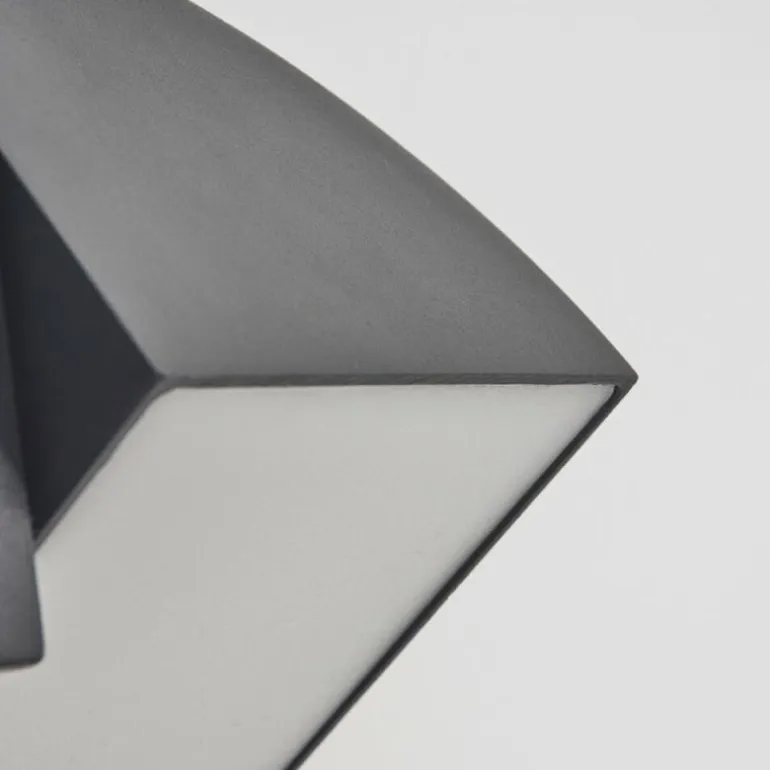 Applique murale d'extérieur Kontenga LED Anthracite, 2 lumières