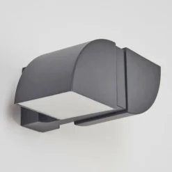 Applique murale d'extérieur Kontenga LED Anthracite, 2 lumières