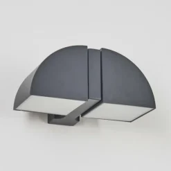 Applique murale d'extérieur Kontenga LED Anthracite, 2 lumières