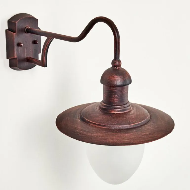 Applique murale d'extérieur Lucide ARUBA Brun, Rouille, 1 lumière