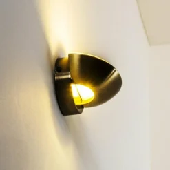 Applique murale Dominical LED Laiton, 2 lumières