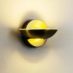 Applique murale Dominical LED Laiton, 2 lumières