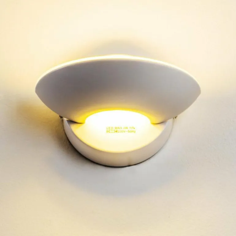 Applique murale Dominical LED Blanc, 2 lumières