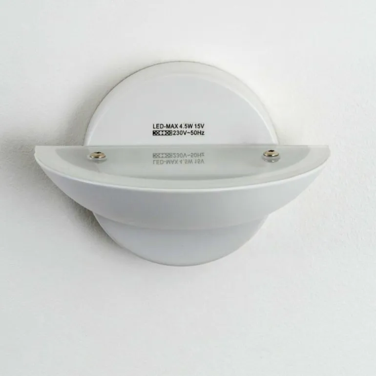 Applique murale Dominical LED Blanc, 2 lumières