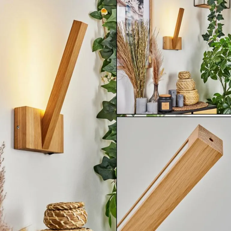 Applique murale Donoume LED Écru, 1 lumière