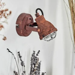 Applique murale Drobak Rouille, 1 lumière