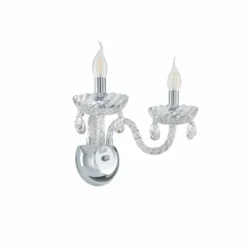 Applique murale Eglo BASILANO Chrome, 2 lumières