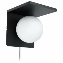 Applique murale EGLO CIGLIE Noir, 1 lumière