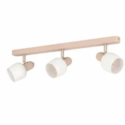 Applique murale Eglo CORATO Nickel mat, Sable, 3 lumières