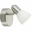 Applique murale Eglo DAKAR 1 Nickel mat
