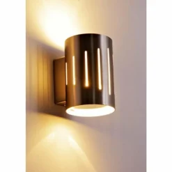 Applique murale Eglo Madras 1 Chrome, Acier inoxydable, Nickel mat, 1 lumière