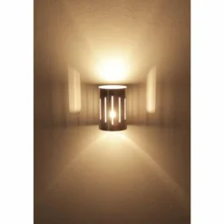 Applique murale Eglo Madras 1 Chrome, Acier inoxydable, Nickel mat, 1 lumière