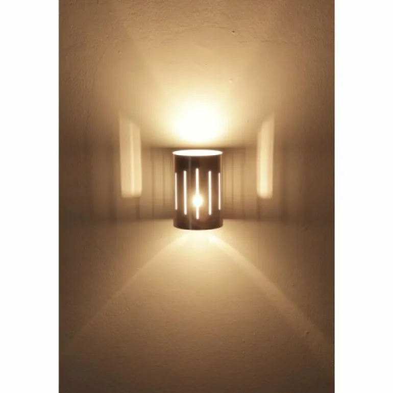 Applique murale Eglo Madras 1 Chrome, Acier inoxydable, Nickel mat, 1 lumière