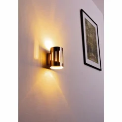 Applique murale Eglo Madras 1 Chrome, Acier inoxydable, Nickel mat, 1 lumière