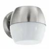Applique murale Eglo ONCALA LED Acier inoxydable, 1 lumière