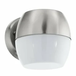 Applique murale Eglo ONCALA LED Acier inoxydable, 1 lumière