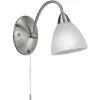 Applique murale Eglo PASTO Nickel mat, 1 lumière