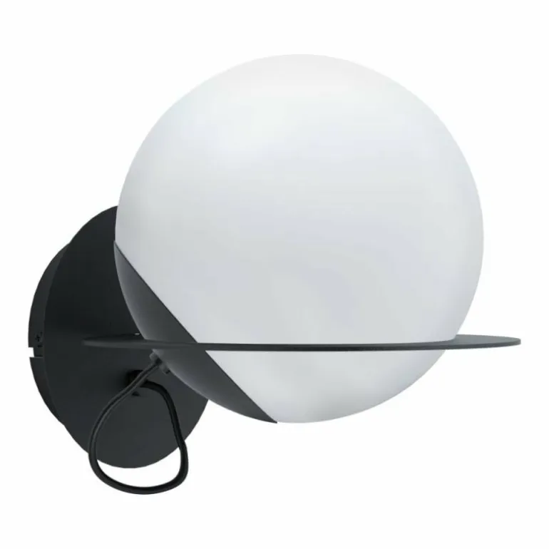 Applique murale EGLO SABALETE Noir, 1 lumière