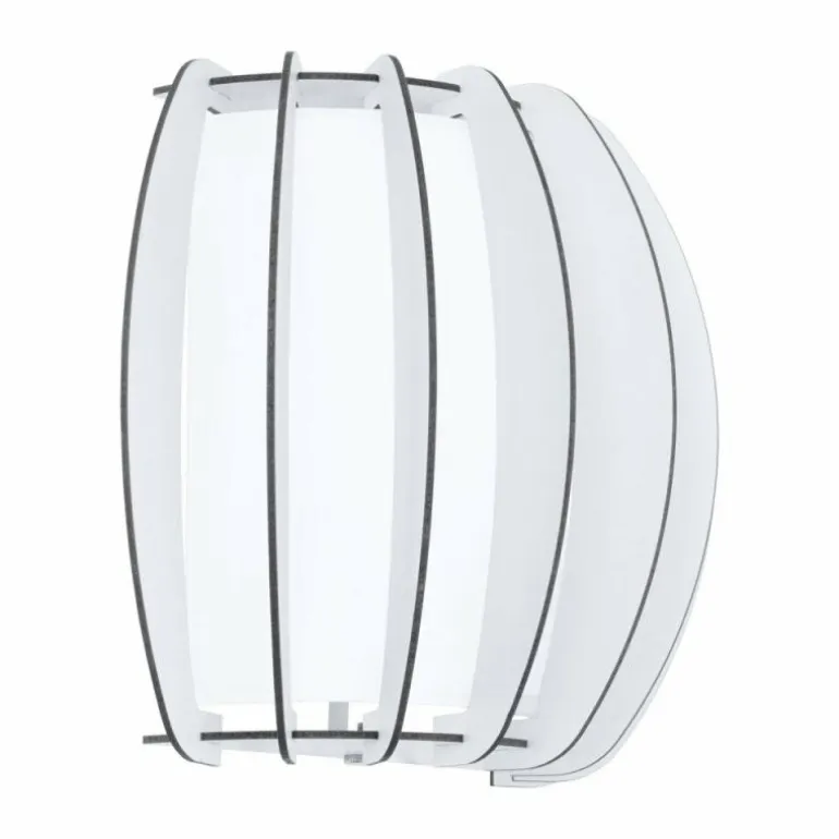 Applique murale Eglo STELLATO 2 Blanc, 1 lumière