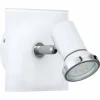 Applique murale Eglo TAMARA LED Chrome, Blanc, 1 lumière