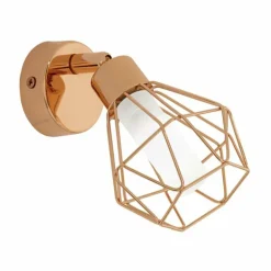 Applique murale Eglo ZAPATA LED Cuivre, 1 lumière