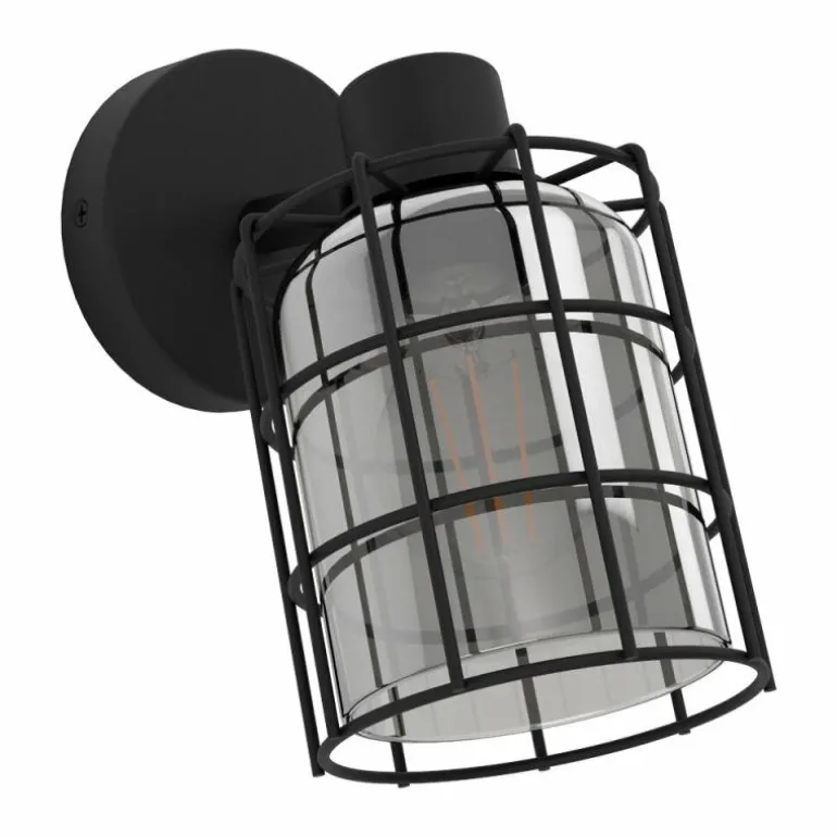 Applique murale Eglo-Leuchten CONSACA Noir, 1 lumière
