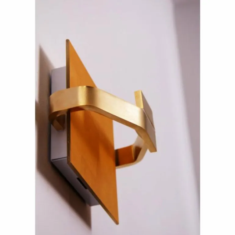 Applique murale Elesi Luce LED Or, 1 lumière