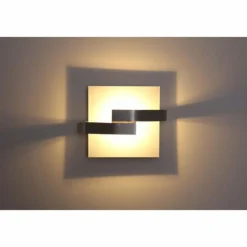 Applique murale Elesi Luce LED Argenté, 1 lumière
