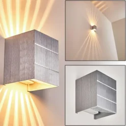 Applique murale Erik Aluminium, 1 lumière