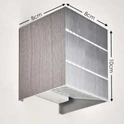 Applique murale Erik Aluminium, 1 lumière