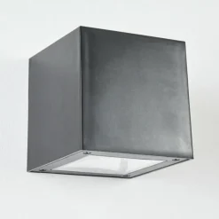 Applique murale extérieure solaire Lapeer LED Noir, 1 lumière