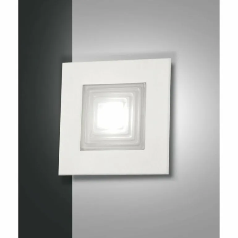 Applique murale Fabas Luce Formia LED Blanc, 1 lumière