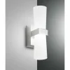 Applique murale Fabas Luce Iglesias LED Chrome, 1 lumière