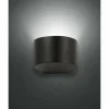 Applique murale Fabas Luce Lao LED Noir, 1 lumière