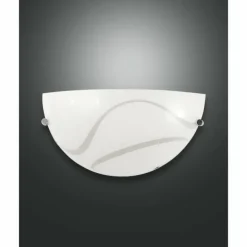 Applique murale Fabas Luce Magma Blanc, 1 lumière