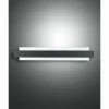 Applique murale Fabas Luce Regolo LED Noir, 1 lumière
