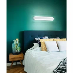 Applique murale Fabas Luce Regolo LED Blanc, 1 lumière